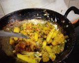 A picture of step 3 of Simple lunch thali with ranch dressing.