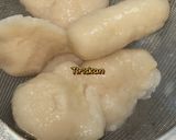 Foto langkah ke 7 dari resep Pempek Lenjer, Kapal Selam, Adaan & Tekwan Ikan Tenggiri Nikmat!.