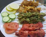 A picture of step 7 of Chicken tikka 3 colour recipe.