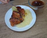 Foto del paso 4 de la receta: Gallineta marinada en salsa de lima, miel y soja