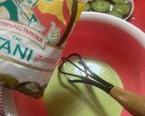 Foto langkah ke 2 dari resep Bika ambon pandan mini.