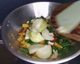 Foto langkah ke 6 dari resep Oseng tahu + kacang panjang.