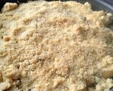 Une image de l'étape 3 de Crumble poire chocolat.
