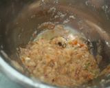 A picture of step 1 of Matar paneer.