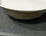A picture of step 3 of Rawa Coconut or Goan Baath Cake.