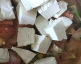 A picture of step 3 of Paneer tikka masala briyani.