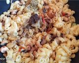 A picture of step 4 of Pasta in Spinach Milk Sauce.