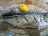 سمك وبطاطا في الفرن