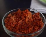 Foto langkah ke 5 dari resep Putu bambu tanpa cetakan.