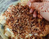 A picture of step 4 of Chicken Biryani 😋😋.