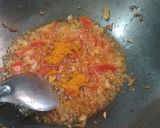 A picture of step 3 of Aloo gobhi.