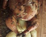 Foto del paso 3 de la receta: Pollo al horno con papas, mantequilla y Romero