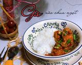 Hình bước làm 4 của món Gà sốt chua ngọt