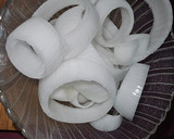 Foto del paso 1 de la receta: Aros de cebolla rebozados