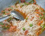 A picture of step 5 of Chineese vegetable manchurian and ponda noodle#challenge.