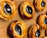 A picture of step 7 of Halloween Cherry 'Eye' Pies.