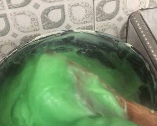 Es Cendol Dawet (Teknik Saringan bundar) - Step 5