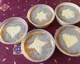 Une image de l'étape 4 de Flans individuels vanille et praliné.