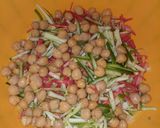 A picture of step 2 of Russian salad.