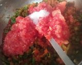 A picture of step 2 of Pav bhaji Charcuterie Board.