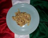 Foto del paso 14 de la receta: 🇮🇹 Tagliatelle alla carbonara / Tallarines a la carbonara 🇮🇹