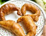 Hình bước làm 5 của món Bánh croissant pha-ke bằng bánh tráng