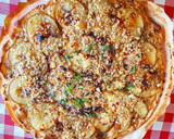 Foto del paso 5 de la receta: Pizza de peras, gorgonzola, avellanas, cebolla y miel 🔥🔥🔥