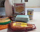 A picture of step 1 of Crockpot Loaded Cornbread Casserole.