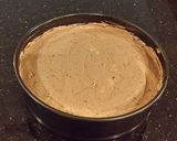 A picture of step 13 of No Bake Triple Chocolate Cheesecake.