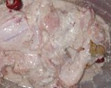 A picture of step 2 of White chicken karahi.