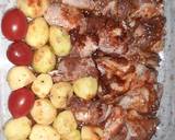 Chicken & baby potatoes baked recipe step 3 photo