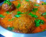 A picture of step 12 of Cabbage Kofta Curry.