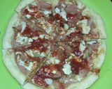 Foto langkah ke 6 dari resep Piźza Teflon simpel.