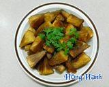 Hình bước làm 4 của món Sake Kho Chay