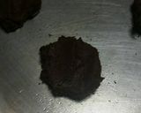 A picture of step 7 of Double Chocolate Brownie Cookies.