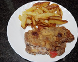 Foto del paso 4 de la receta: Ternera rellena de pimiento rojo asado y jamón serrano