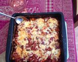 A picture of step 11 of Moussaka with a twist.