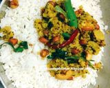 A picture of step 8 of Amla rice || Usirikaya Pulihora.