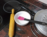 Foto del paso 2 de la receta: Rollitos de manzana, melocotón y crema pastelera