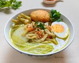 Foto langkah ke 6 dari resep Soto Ayam Bumbu Kuning ala Ibu.