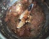 A picture of step 1 of Methi matar malai.