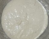 Foto langkah ke 2 dari resep Blue-Orange Sprinkles Sourdough Bread.