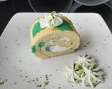 Hình bước làm 7 của món Bánh bông lan cuộn kem