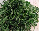 A picture of step 1 of Pumpkin Leaves Curry (Zambian Style).
