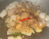 A picture of step 4 of Pyaaz Besan Ki Sabzi.