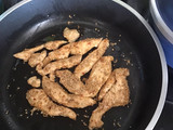 Pollo con brócoli y zanahorias al vapor medio chino, pero picantes!!!
