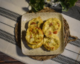 Foto del paso 4 de la receta: Muffins lowcarb con cherry, aguacate y mozzarella