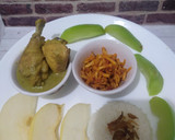 Foto langkah ke 8 dari resep Isi Piringku - Nasi dengan Opor Ayam.