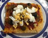 Foto del paso 11 de la receta: Coca/pizza de pimientos y tomate (vegetariano)