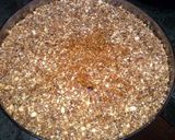 A picture of step 5 of Dry Fruit Chikki with Besan.